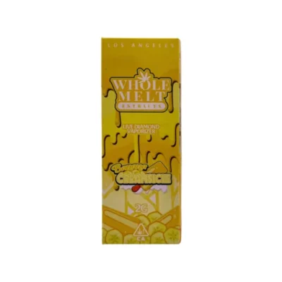 Banana Creamsicle Whole Melts Disposable – Hybrid - Official Whole Melt Extracts