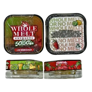 Whole Melt Extracts 50/50’s Live Resin Sugar “Citron Glue” & “Strawberry Mojito” - Official Whole Melt Extracts