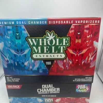 WHOLE MELT EXTRACTS PHASE TWO DUAL CHAMBER FOR SALE