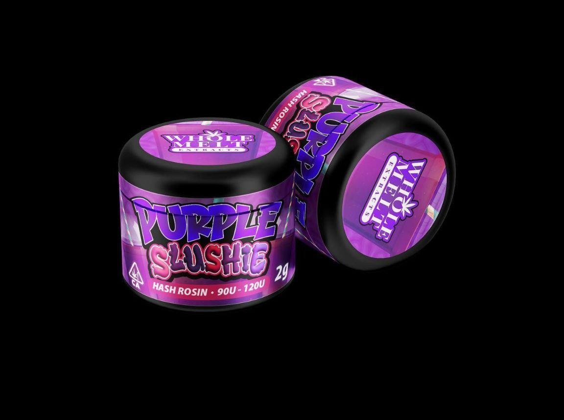 Whole Melt Extracts Purple Slushie | Hash Rosin - Official Whole Melt Extracts