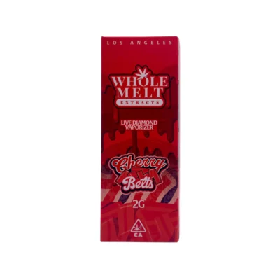 Cherry Belts Whole Melts Disposable – Indica - Official Whole Melt Extracts