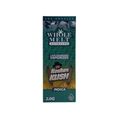 Kosher Kush Whole Melts Disposable – Indica - Official Whole Melt Extracts