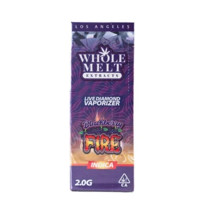 Blackberry Fire Whole Melts Disposable - Indica - Official Whole Melt Extracts
