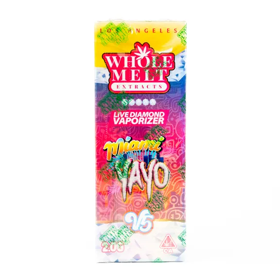 Miami Yayo Whole Melts Disposable – Hybrid - Official Whole Melt Extracts