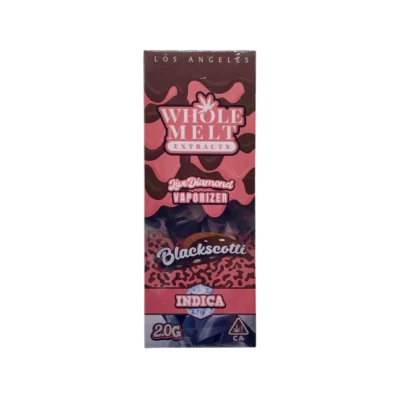 Blackscotti Whole Melts Disposable – Indica - Official Whole Melt Extracts