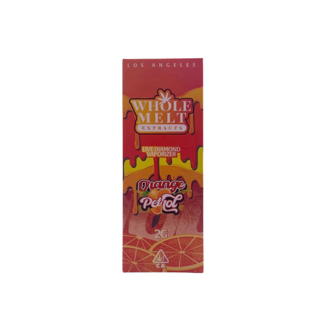Orange Petrol Whole Melts Disposable – Hybrid - Official Whole Melt Extracts