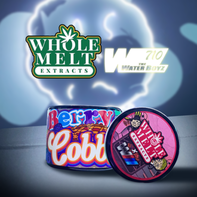 Whole Melt Extracts X the Water Boyz – Berry Cobbler Live Rosin – 2GM - Official Whole Melt Extracts