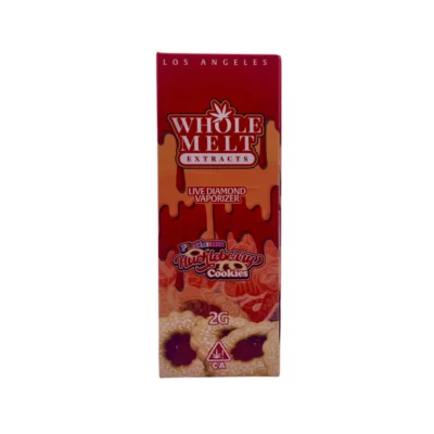 Platinum Huckleberry Cookies Whole Melts Disposable – Hybrid - Official Whole Melt Extracts
