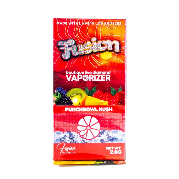PunchBowl Kush Whole Melts x Fusion – 2G Hybrid Disposable Vape - Official Whole Melt Extracts