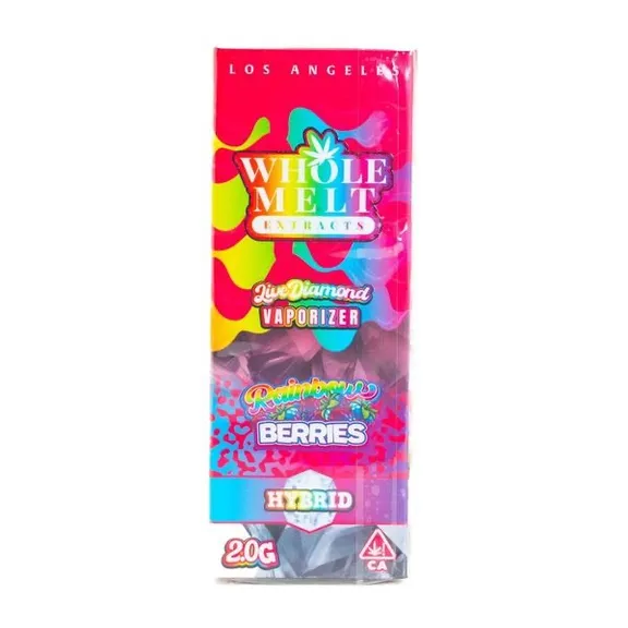 Rainbow Berries Whole Melts Disposable – Hybrid - Official Whole Melt Extracts