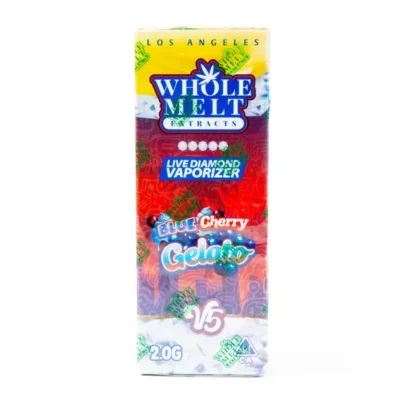 Blue Cherry Gelato Whole Melts Disposable – Hybrid - Official Whole Melt Extracts
