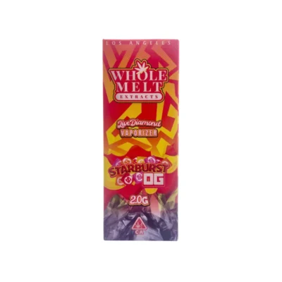 Starburst OG Whole Melts Disposable – Hybrid - Official Whole Melt Extracts