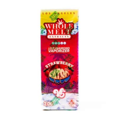 Strawberry Fatso Whole Melts Disposable – Indica - Official Whole Melt Extracts