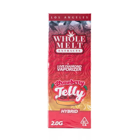Strawberry Jelly Whole Melts Disposable – Hybrid - Official Whole Melt Extracts