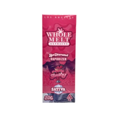 Strawberry Slushy Whole Melts Disposable – Hybrid - Official Whole Melt Extracts