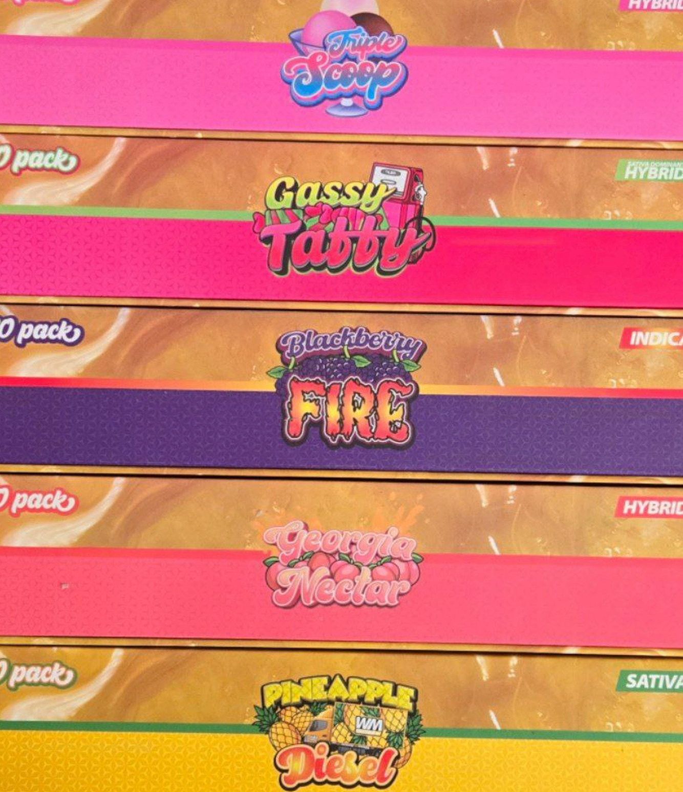 V4 Whole Melts Disposable - 50 Pack Master Box - Official Whole Melt Extracts - Image 2