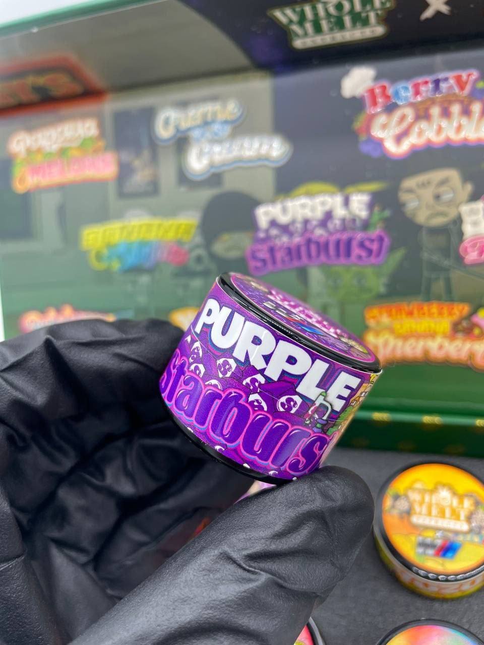 Whole Melt Extracts X the Water Boyz – Purple Starburst Live Rosin – 2GM - Official Whole Melt Extracts - Image 2