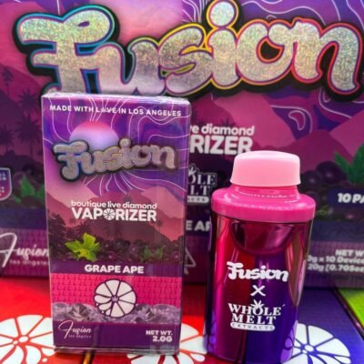 Grape Ape Whole Melts x Fusion – 2G Indica Disposable Vape - Official Whole Melt Extracts