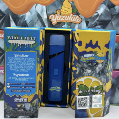 Berry Lemon Head Whole Melts Disposable - Hybrid - Official Whole Melt Extracts