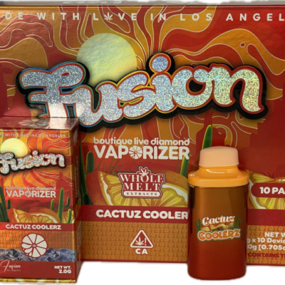 Cactus Coolerz Whole Melts x Fusion – 2G Sativa Disposable Vape - Official Whole Melt Extracts