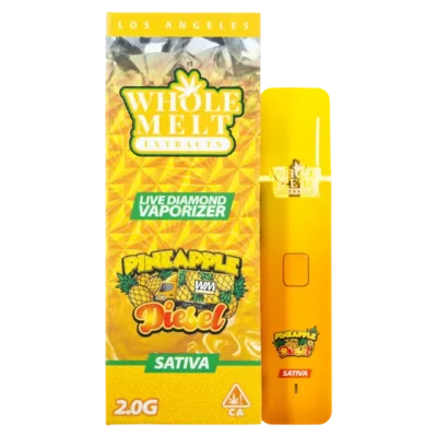 Pineapple Diesel Whole Melts Disposable – Hybrid - Official Whole Melt Extracts