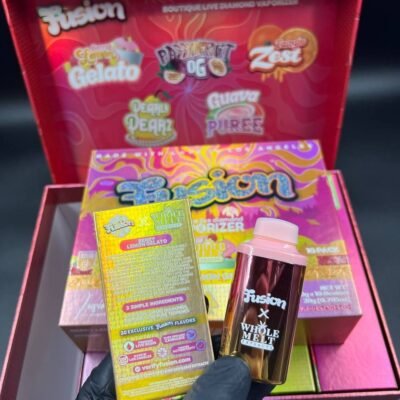 Berry Lemon Gelato Whole Melts x Fusion – 2G Hybrid Disposable Vape - Official Whole Melt Extracts