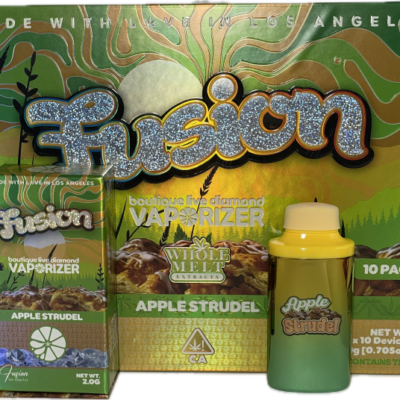Apple Strudel Whole Melts x Fusion – 2G Hybrid Disposable Vape - Official Whole Melt Extracts