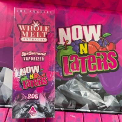 Now N Laters Whole Melts Disposable – Hybrid - Official Whole Melt Extracts