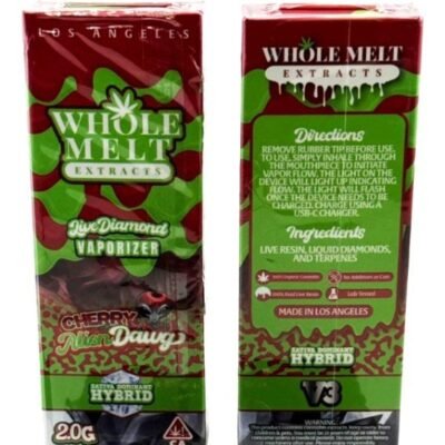 Cherry Alien Dawg Whole Melts Disposable – Hybrid - Official Whole Melt Extracts