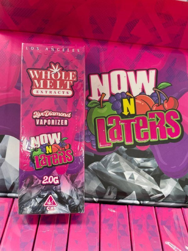Now N Laters Whole Melts Disposable – Hybrid - Official Whole Melt Extracts - Image 2