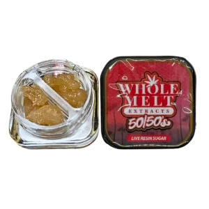 Whole Melt Extracts 50/50’s Live Resin Sugar “Grapefruit Romulan” & “Roses Sorbet - Official Whole Melt Extracts