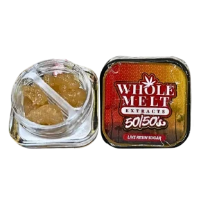 Whole Melt Extracts 50/50’s Live Resin Sugar “Lemon Cherry Haze” & “Razzle Berry” - Official Whole Melt Extracts