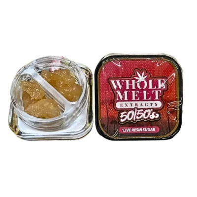 Whole Melt Extracts 50/50’s Live Resin Sugar “Sweet Diesel #13” & “Tangelo” - Official Whole Melt Extracts