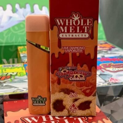 Platinum Huckleberry Cookies Whole Melts Disposable – Hybrid - Official Whole Melt Extracts