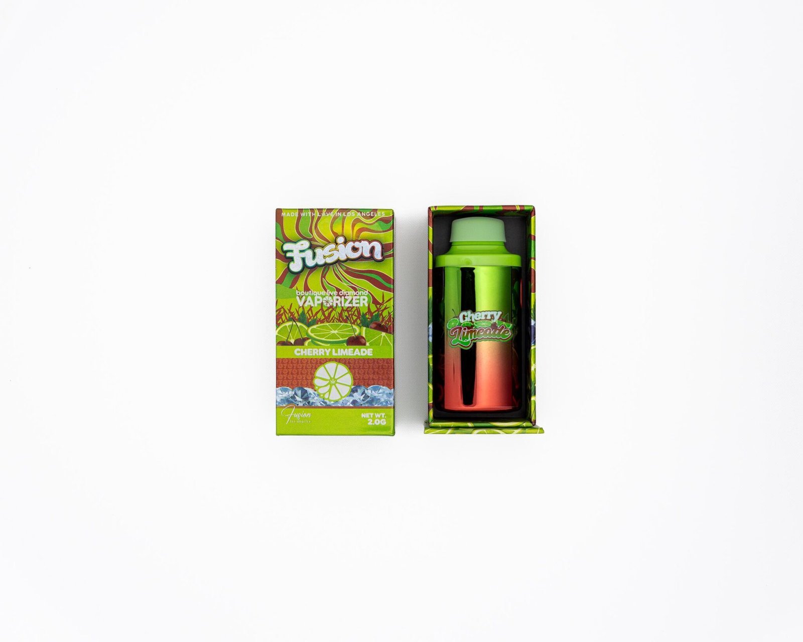 Cherry Limeade Whole Melts x Fusion – 2G Hybrid Disposable Vape - Official Whole Melt Extracts - Image 3